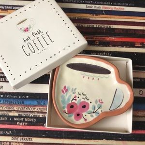 But First, coffee tray